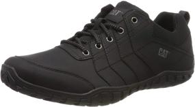 img 4 attached to Caterpillar Unisex Low Top Trainers Black Men's Shoes