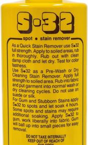 img 1 attached to 🧼 S-32 Spot Stain Remover: Effectively Eliminates Persistent Spots and Stains, Ideal for Commercial and Household Use, 15.2 oz.