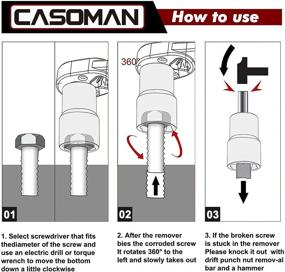 img 1 attached to CASOMAN Pieces Twist Socket Remover