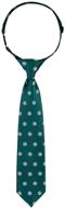 🏻 stylish retreez christmas snowflakes microfiber pre tied boys' neckties - a must-have accessory logo