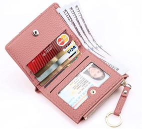 img 1 attached to Elegant Bifold Leather Wallet: Women's Handbags & Wallets in Wallets Collection