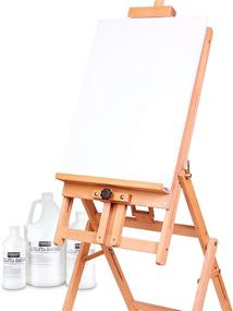 img 1 attached to 🎨 Sargent Art - 22-9703 1-Gallon Gesso, Surface Primer, 128oz, White