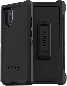 img 4 attached to 📱 Black OtterBox Defender Series SCREENLESS Edition Case for Galaxy Note10+: Enhance Your Smartphone Protection