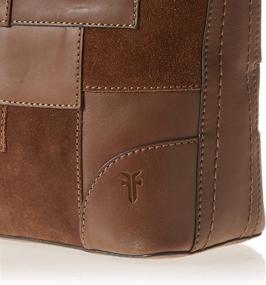 img 2 attached to Frye Melissa Patchwork Drawstring Brown Women's Handbags & Wallets