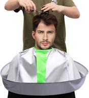 🌂 adults/kids hair cutting capes with umbrella design for barber salons - keep hair off clothes and floor logo