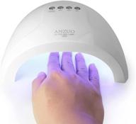 💅 professional 48w uv nail lamp with auto sensor - fast nail dryer uv led light for gel nail polish, salon curing gel lamp for nails logo