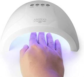 img 4 attached to 💅 Professional 48W UV Nail Lamp with Auto Sensor - Fast Nail Dryer UV LED Light for Gel Nail Polish, Salon Curing Gel Lamp for Nails