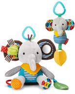 seo optimized skip hop teething activity multi-sensory toys for babies & toddlers with rattles & plush rings logo