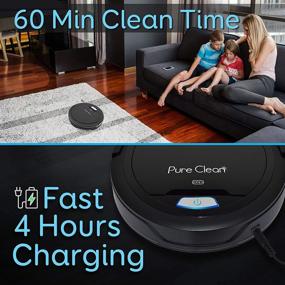 img 1 attached to 🤖 PureClean Robotic Vacuum Cleaner: Automatic Cleaning at its Best