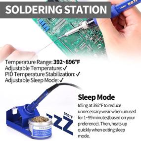 img 1 attached to ⚡ Enhanced Charging Voltage for YIHUA Soldering Station: Boosting Performance and Efficiency