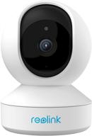 📷 reolink e1 zoom indoor security camera - 5mp super hd wifi camera with ptz, motion alerts - ideal baby monitor, pet camera, and home security - dual band wifi, multiple storage options logo