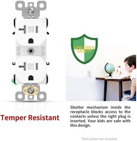 img 1 attached to Premium AIDA Resistant Receptacle with Self Grounding Feature - Ideal for Commercial and Industrial Electrical Applications