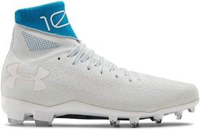 img 1 attached to 🏈 Under Armour Men's Football Shoes: Black and White Athletic Footwear