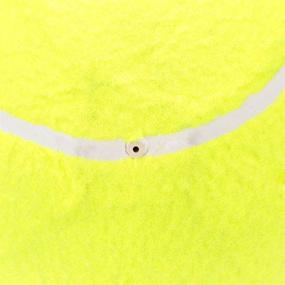 img 1 attached to 🎾 Lixada 9.5" Oversize Giant Tennis Ball: Fun for Children, Adults, and Pets (Shipped Deflated)