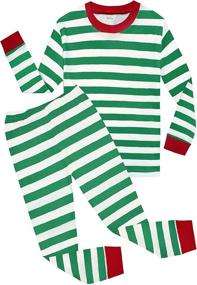 img 4 attached to 🌌 Boys Toddler Christmas Space Pajamas | Kids Cotton PJs | Children's Clothes Pyjamas