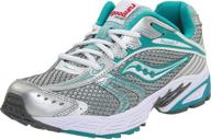 👟 saucony triumph 7 run for good tm running shoe (little kid/big kid): superior footwear for young runners logo