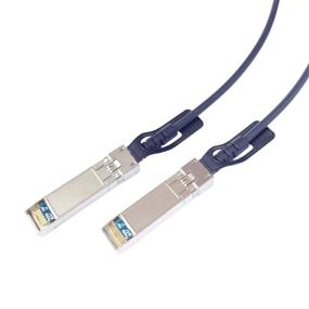 img 2 attached to 🔌 10Gb SFP+ Ethernet Cable, 1M DAC Copper Cable for Cisco, Ubiquiti, D-Link, Juniper, Huawei, Mellanox, Mikrotik, Netgear, Supermicro - Compatible with SFP-H10GB-CU1M