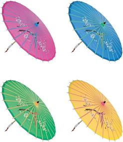 img 4 attached to Assortment Small Asian Umbrella Parasol