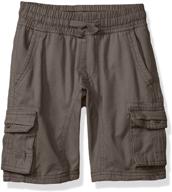 boys' clothing: southpole little canvas jogger shorts logo