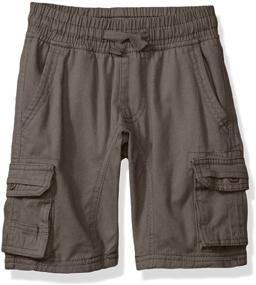 img 2 attached to Boys' Clothing: Southpole Little Canvas Jogger Shorts