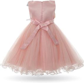 img 3 attached to CIELARKO Свадебные платья с цветочными жемчужинами для детской одежды