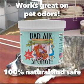 img 1 attached to 🌬️ Bad Air Sponge 2lb. Container: Superior Odor Eliminator (3002N)