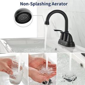 img 3 attached to 🚰 Lead-Free Lonheo 2-Handle Centerset Bathroom Faucet