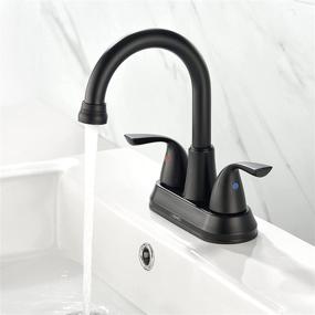 img 4 attached to 🚰 Lead-Free Lonheo 2-Handle Centerset Bathroom Faucet