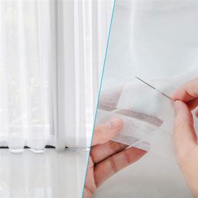 img 1 attached to 🏢 Enhance Your Window Curtains with 20 Covered Drapery Weights - Ideal for Home, Office, and Hotel Curtain Accessories