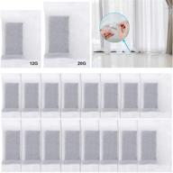 🏢 enhance your window curtains with 20 covered drapery weights - ideal for home, office, and hotel curtain accessories logo