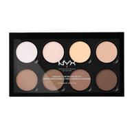 💫 nyx professional makeup highlight and contour pro palette logo