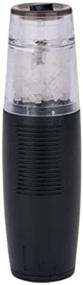 img 1 attached to MIU France Battery Powered Salt Grinder: Effortless Grinding in Sleek Black Design