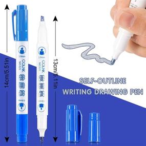 img 3 attached to Whaline Металлическая самоконтурная открытка "Рождество День Рождения