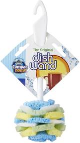 img 1 attached to 🧽 Compac's Dish SpongeWand Plus: 360° Scrubber for ToughtoClean Pots & Pans (Pack of 6)
