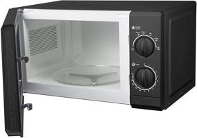 img 3 attached to 🔥 Impecca CM0674K Black Microwave Oven: 700W, 0.6 cu. ft. Countertop Appliance - Efficient and Stylish