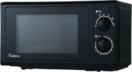 🔥 impecca cm0674k black microwave oven: 700w, 0.6 cu. ft. countertop appliance - efficient and stylish логотип