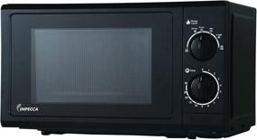 img 4 attached to 🔥 Impecca CM0674K Black Microwave Oven: 700W, 0.6 cu. ft. Countertop Appliance - Efficient and Stylish