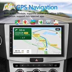 img 3 attached to 7'' Touchscreen Android Double Din Car Stereo with GPS Navigation, Bluetooth, WiFi, Mirror Link, FM Radio, 2 USB Ports, and Rear View Camera