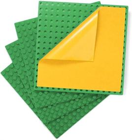 img 4 attached to 🏗️ Stick Baseplate: Versatile Self Adhesive Baseplates for Compatible Building Blocks