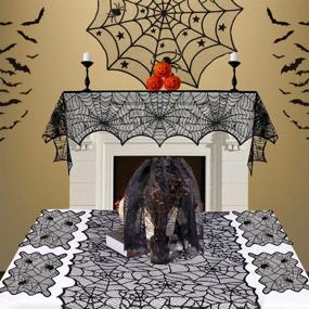 img 3 attached to 🎃 Halloween Decorative Rectangular Tablecloth - Sunnyglade