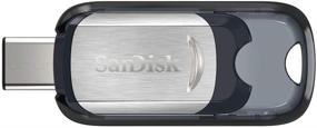 img 4 attached to 💨 High-Speed SanDisk Ultra USB Type-C 64GB Flash Drive: Fast Data Transfer (SDCZ450-064G-G46), Black & Silver