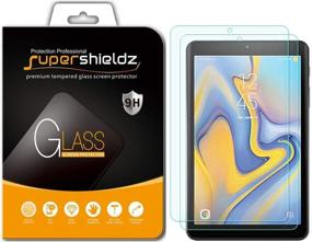 img 4 attached to 📱 Top-rated Supershieldz (2 Pack) Tempered Glass Screen Protectors for Samsung Galaxy Tab A 8.0 inch (2018) (SM-T387 Model) – Anti-Scratch, Bubble-Free Protection