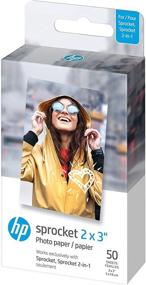 img 4 attached to 📸 HP Sprocket 2x3" Premium Zink Sticky Back Photo Paper (50 Sheets): Perfect for HP Sprocket Photo Printers