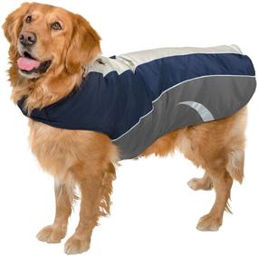 img 4 attached to 🐶 KingCamp Warm Coat for Medium to Large Dogs - Waterproof, Reflective, and Easy to Wear Winter Dog Vest