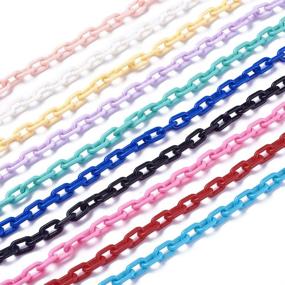 img 4 attached to 👓 Pandahall Plastic Glasses Lanyard Strands for Beading & Jewelry Making