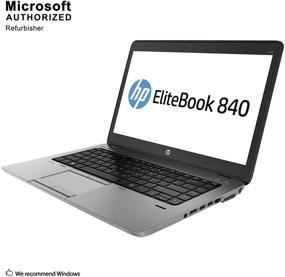 img 2 attached to Renewed HP EliteBook 840 G2 14-inch Laptop, Core i5-5300U 2.3GHz, 16GB RAM, 256GB SSD, Windows 10 Pro 64-bit, Webcam