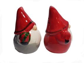 img 3 attached to Glossy Ceramic Holiday Pepper Shaker