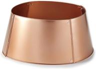 copper round design tree collar base for christmas trees with stylish finish логотип