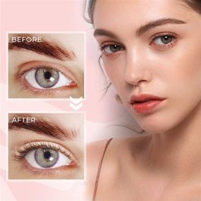 img 3 attached to LashRay Lash Lift Kit: Комплект для подкручивания ресниц в салонном качестве для получения полу-постоянной завивки естественных ресниц, включает в себя очищающее средство, подушечки для глаз, подушечки для завивки и клей - достигните потрясающего, драматического вида ресниц.