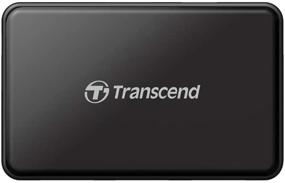 img 4 attached to 🔌 Transcend USB 3.0 4-портовый концентратор TS-HUB3K, черный: улучшенная передача данных и удобное подключение нескольких устройств